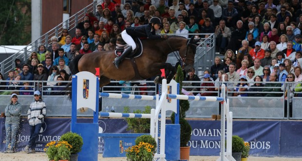 JUMPING DE MEGEVE 14 - Frederique Fabre Delbos & Nirvana Basters