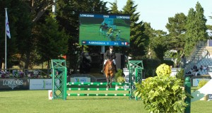 audrey florenceau avec roxana dam au Jumping de La Baule 2014