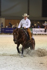 equitation western Pole Bending