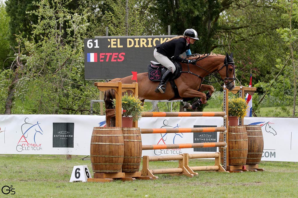 Amateur Gold tour Sarah Marcel Dirickx