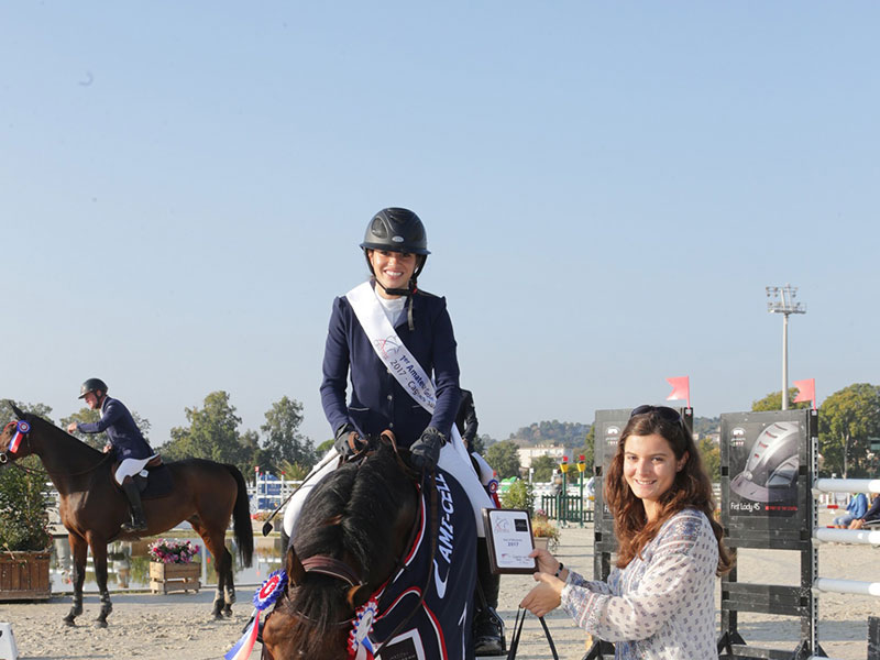 Jumping International de Cagnes sur Mer  : Une deuxième victoire sur le circuit pour Laura Abou