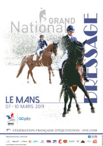 Grand National FFE AC Print de dressage