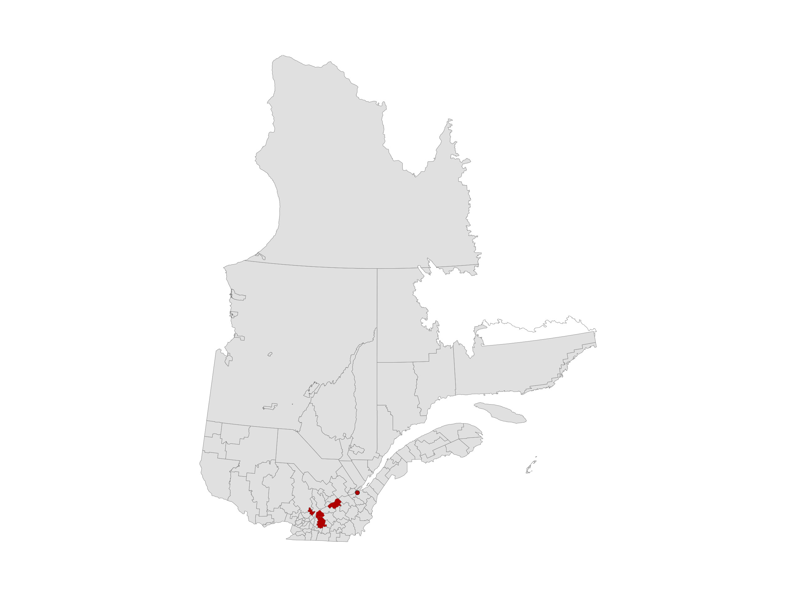 Grippe équine dans 6 installations québécoises