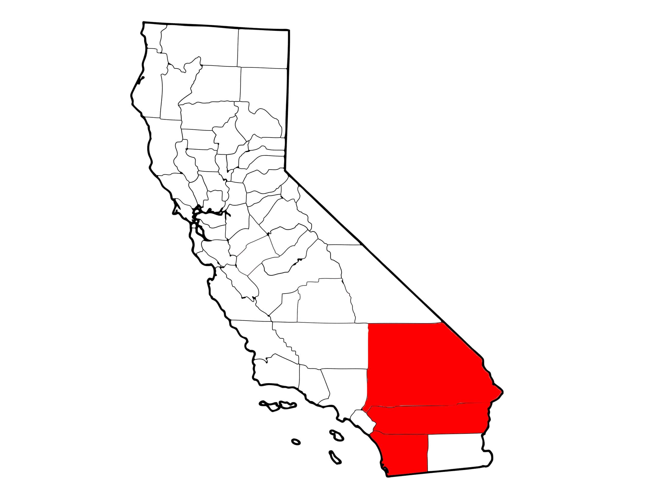 Maps showing counties with confirmed cases of Strangles in Ohio, Michigan, and Florida
