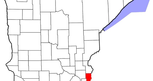 Maps showing counties with confirmed cases of Strangles in Ohio, Michigan, and Florida
