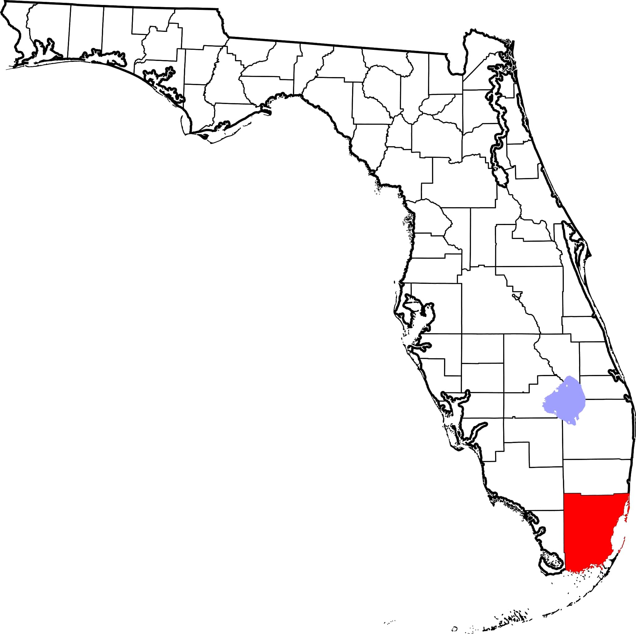 Etranglements confirmés dans le comté de Miami-Dade